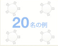 20名の例