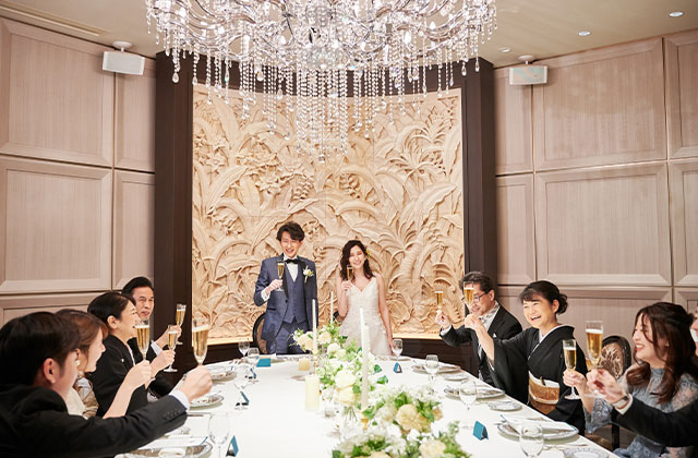 撮影と会食を別日に分けてもOK